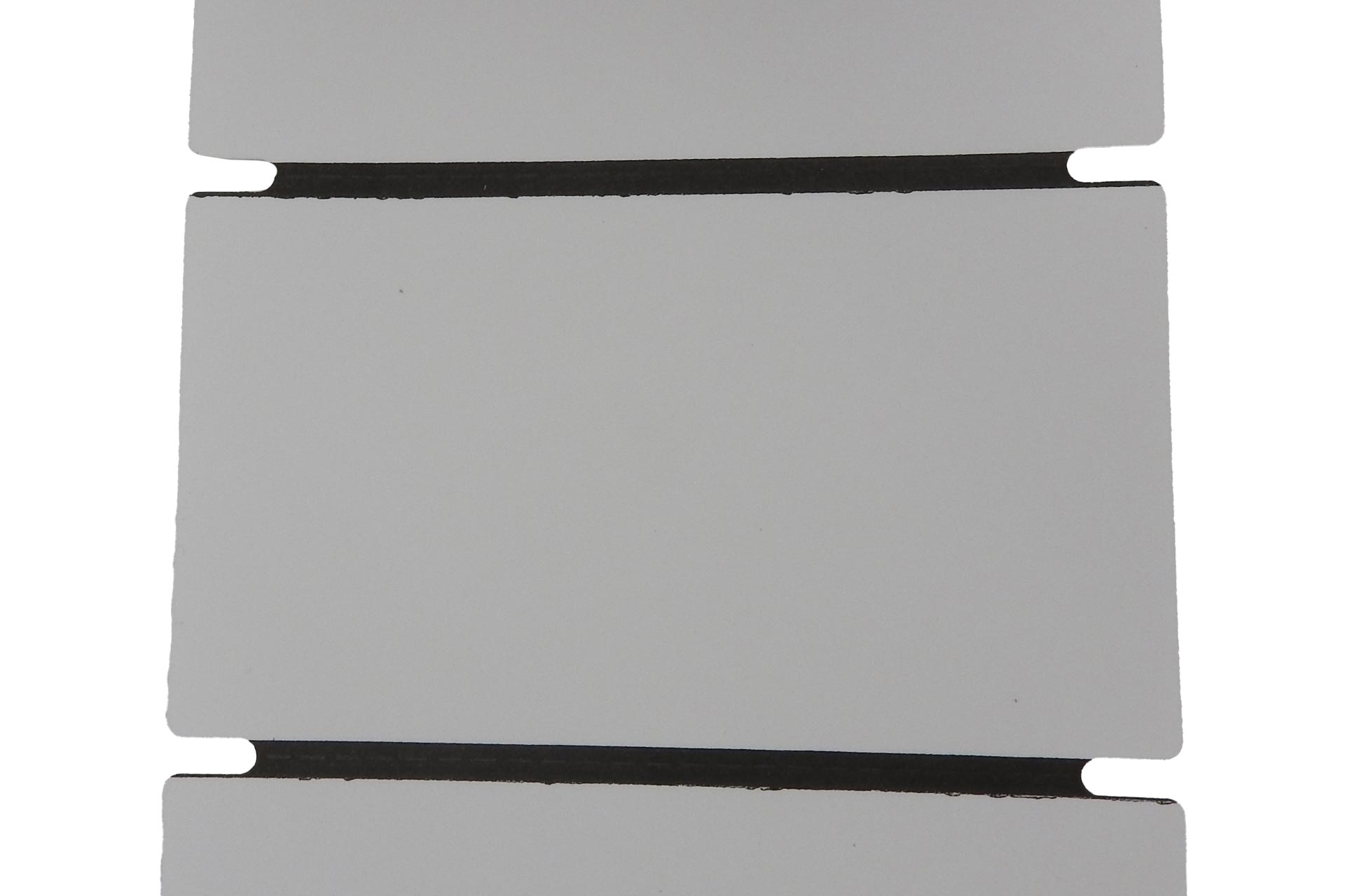 Thermische kratkaarten 85 x 50 mm blackmark á 2.500 per rol