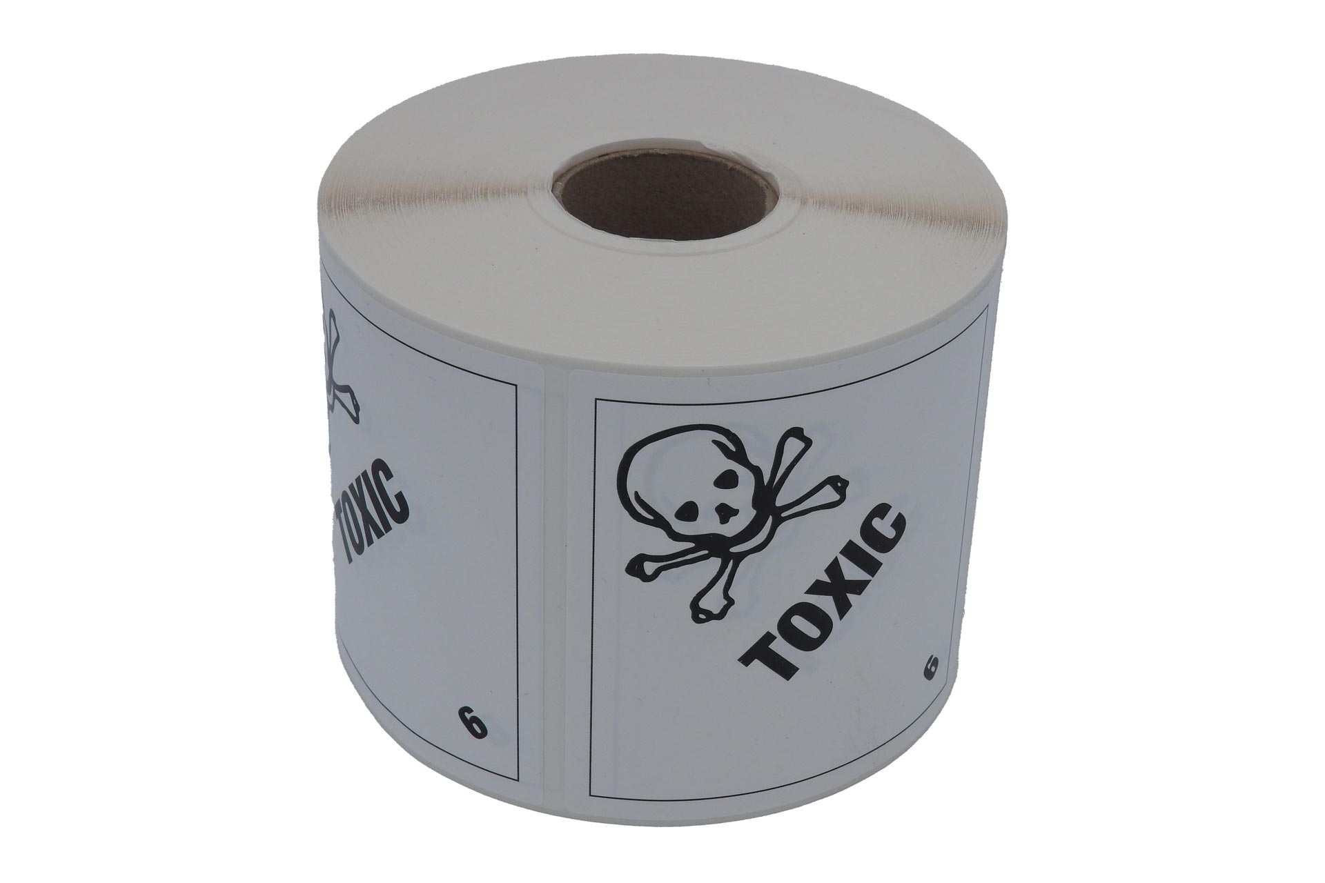 ADR 6.1 100 x 100 mm PP etiketten á 1.000 per rol